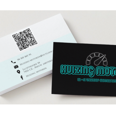 Huizing motoren visitekaartje